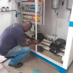 Manutenção corretiva em Bomba de Vácuo