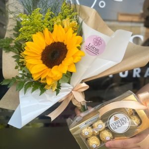 Unitário de Girassol com Ferrero