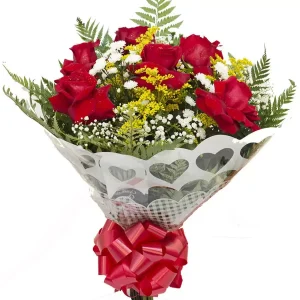 Buquê 6 Rosas