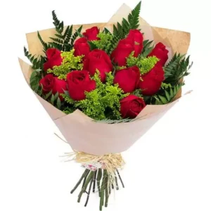 Buquê de 12 Rosas